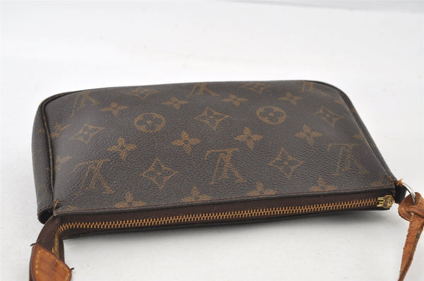 Authentic Louis Vuitton Monogram Pochette Accessoires Pouch M51980 Junk 6176I