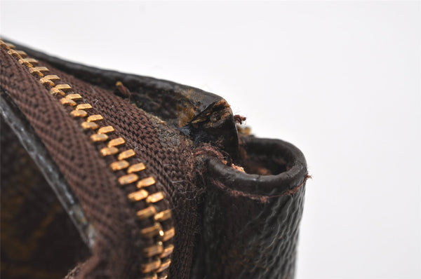 Authentic Louis Vuitton Monogram Pochette Accessoires Pouch M51980 Junk 6176I