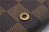 Auth Louis Vuitton Damier Porte Monnaie Billets Tresor Wallet N61730 LV 6177D