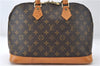 Authentic Louis Vuitton Monogram Alma Hand Bag Purse M51130 LV 6177E