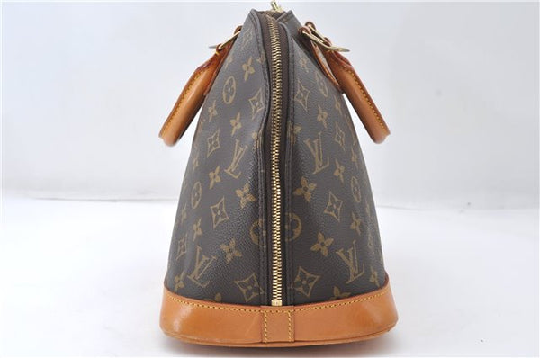 Authentic Louis Vuitton Monogram Alma Hand Bag Purse M51130 LV 6177E