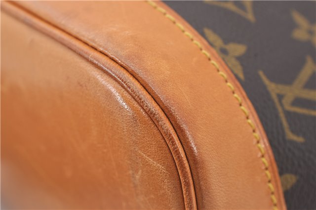 Authentic Louis Vuitton Monogram Alma Hand Bag Purse M51130 LV 6177E