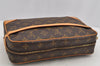 Authentic Louis Vuitton Monogram Compiegne 28 Clutch Hand Bag M51845 LV 6177I