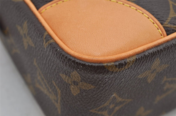 Authentic Louis Vuitton Monogram Compiegne 28 Clutch Hand Bag M51845 LV 6177I