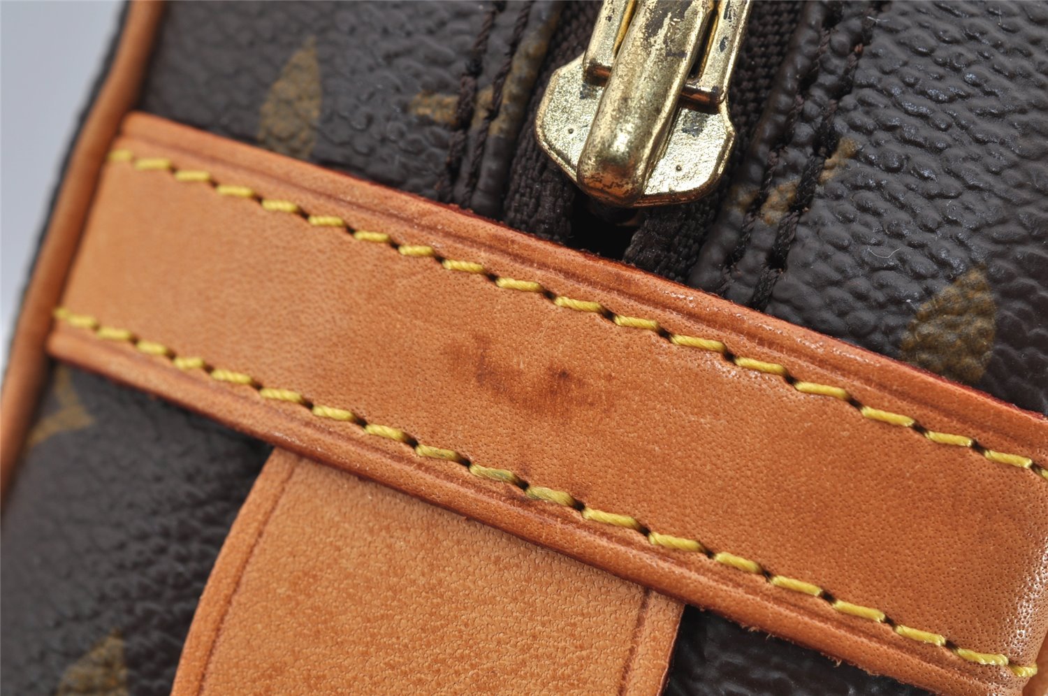 Authentic Louis Vuitton Monogram Compiegne 28 Clutch Hand Bag M51845 LV 6177I