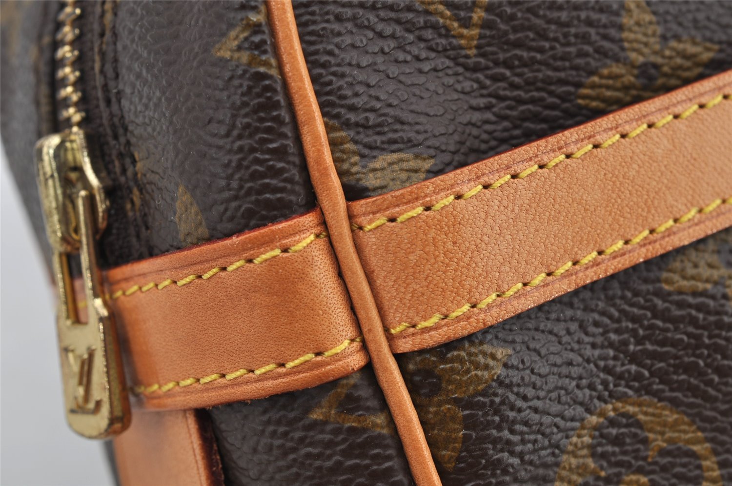 Authentic Louis Vuitton Monogram Compiegne 28 Clutch Hand Bag M51845 LV 6177I