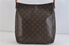Authentic LOUIS VUITTON Monogram Looping GM Shoulder Bag M51145 LV 6181C