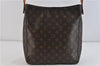 Authentic LOUIS VUITTON Monogram Looping GM Shoulder Bag M51145 LV 6181C