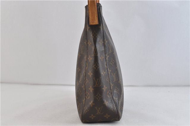 Authentic LOUIS VUITTON Monogram Looping GM Shoulder Bag M51145 LV 6181C