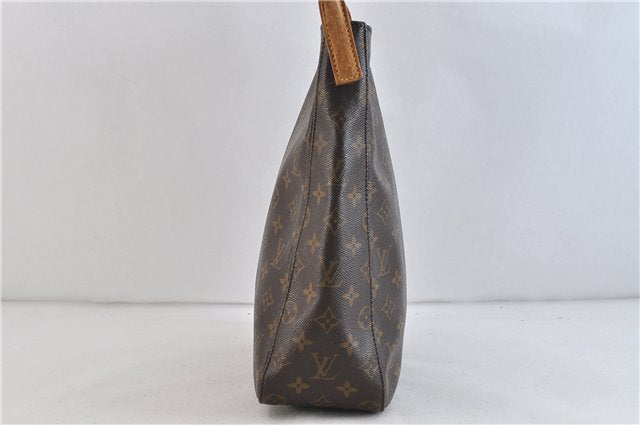 Authentic LOUIS VUITTON Monogram Looping GM Shoulder Bag M51145 LV 6181C