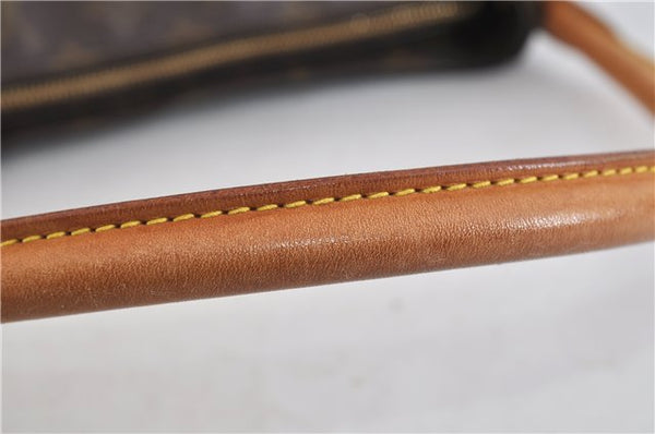 Authentic LOUIS VUITTON Monogram Looping GM Shoulder Bag M51145 LV 6181C