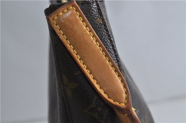 Authentic LOUIS VUITTON Monogram Looping GM Shoulder Bag M51145 LV 6181C