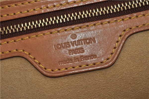 Authentic LOUIS VUITTON Monogram Looping GM Shoulder Bag M51145 LV 6181C