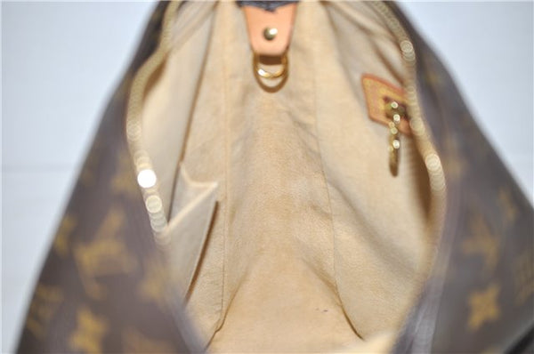 Authentic LOUIS VUITTON Monogram Looping GM Shoulder Bag M51145 LV 6181C