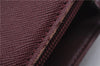 Authentic BURBERRY Nova Check Canvas Leather Hand Bag Purse Beige Red 6181D