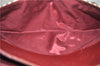Authentic BURBERRY Nova Check Canvas Leather Hand Bag Purse Beige Red 6181D