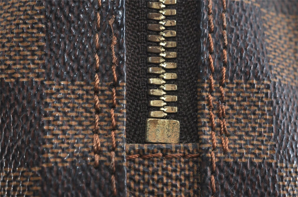 Authentic Louis Vuitton Damier Naviglio Shoulder Cross Body Bag N45255 LV 6181I