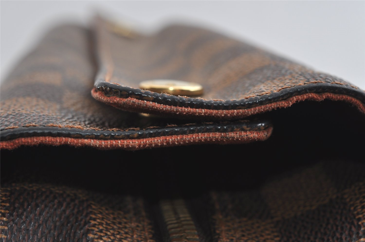 Authentic Louis Vuitton Damier Naviglio Shoulder Cross Body Bag N45255 LV 6181I