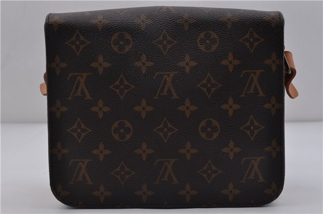 Auth LOUIS VUITTON Monogram Cartouchiere MM Shoulder Cross Bag M51253 LV 6182C