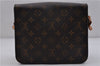 Auth LOUIS VUITTON Monogram Cartouchiere MM Shoulder Cross Bag M51253 LV 6182C