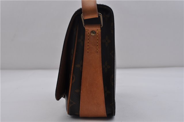 Auth LOUIS VUITTON Monogram Cartouchiere MM Shoulder Cross Bag M51253 LV 6182C