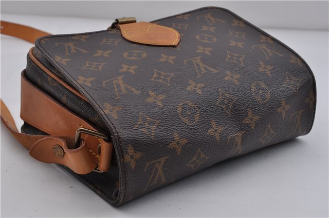 Auth LOUIS VUITTON Monogram Cartouchiere MM Shoulder Cross Bag M51253 LV 6182C