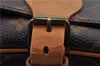 Auth LOUIS VUITTON Monogram Cartouchiere MM Shoulder Cross Bag M51253 LV 6182C