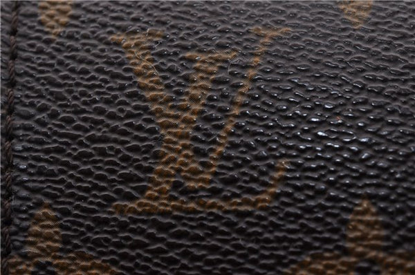 Auth LOUIS VUITTON Monogram Cartouchiere MM Shoulder Cross Bag M51253 LV 6182C
