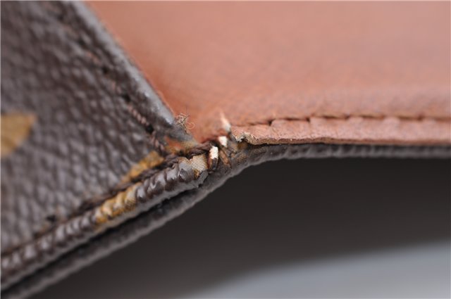 Auth LOUIS VUITTON Monogram Cartouchiere MM Shoulder Cross Bag M51253 LV 6182C