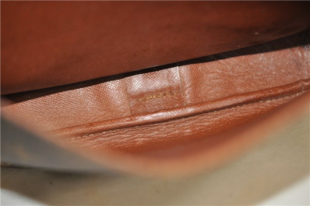 Auth LOUIS VUITTON Monogram Cartouchiere MM Shoulder Cross Bag M51253 LV 6182C