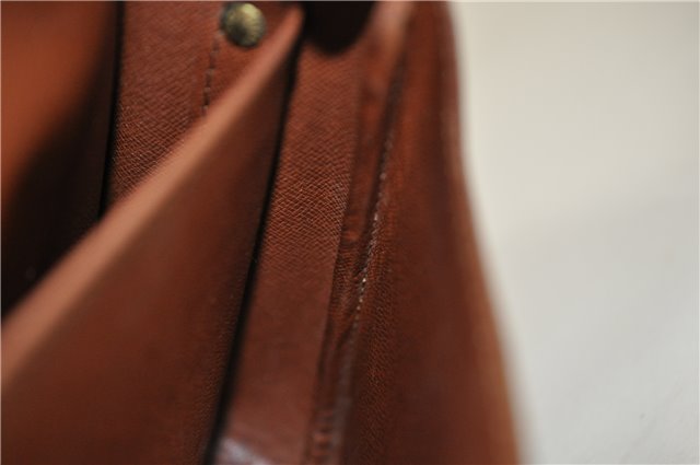 Auth LOUIS VUITTON Monogram Cartouchiere MM Shoulder Cross Bag M51253 LV 6182C