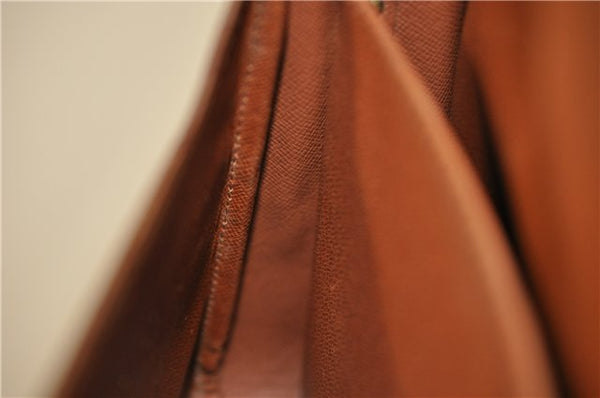 Auth LOUIS VUITTON Monogram Cartouchiere MM Shoulder Cross Bag M51253 LV 6182C