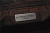 Authentic BURBERRY Nova Check Shoulder Hand Bag Purse PVC Leather Beige 6182D