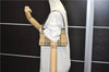 Authentic BURBERRY Nova Check Shoulder Hand Bag Purse PVC Leather Beige 6182D