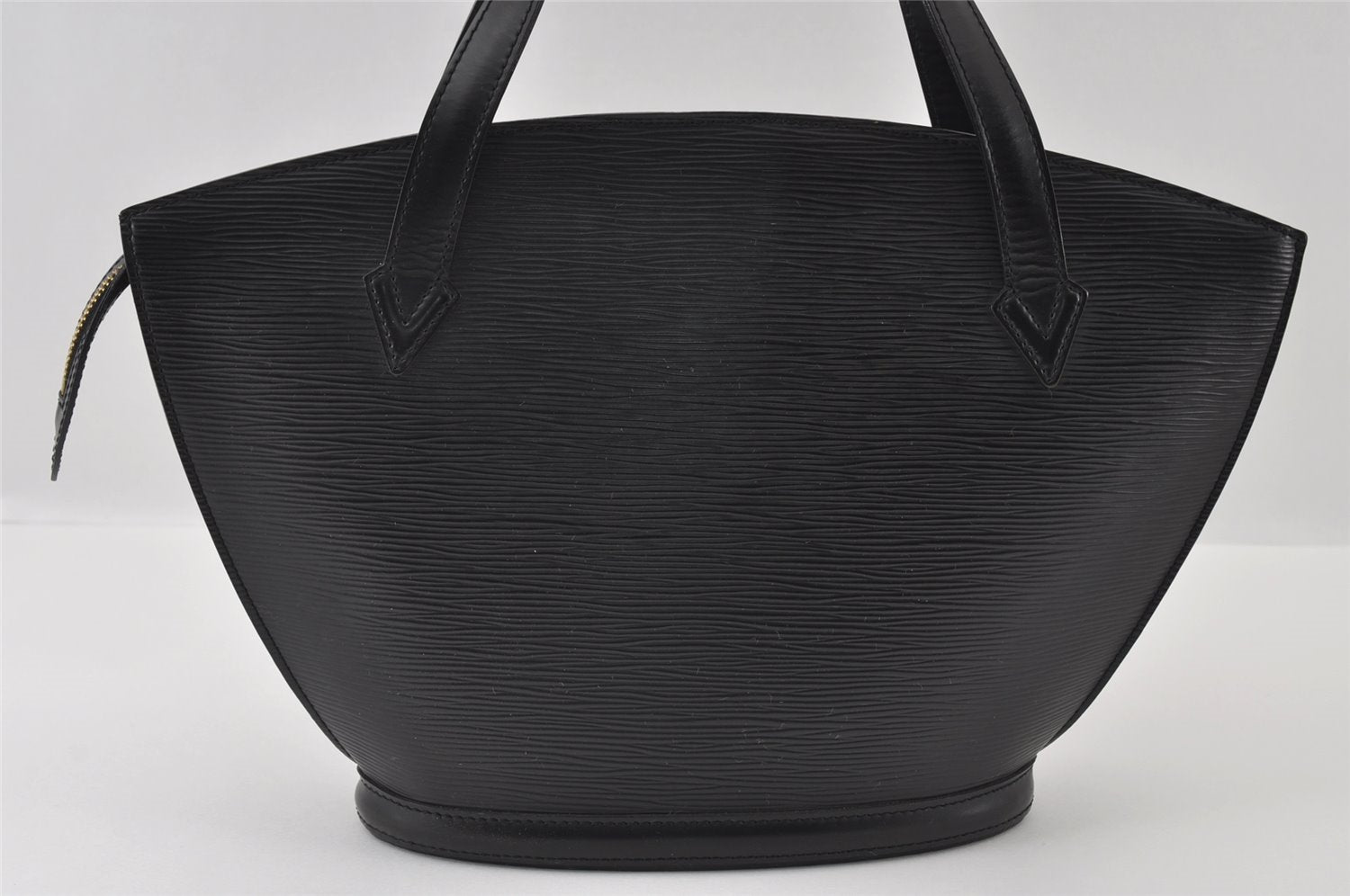 Authentic Louis Vuitton Epi Saint Jacques Hand Bag Black M52272 LV 6182I