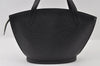 Authentic Louis Vuitton Epi Saint Jacques Hand Bag Black M52272 LV 6182I