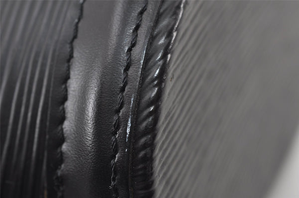 Authentic Louis Vuitton Epi Saint Jacques Hand Bag Black M52272 LV 6182I