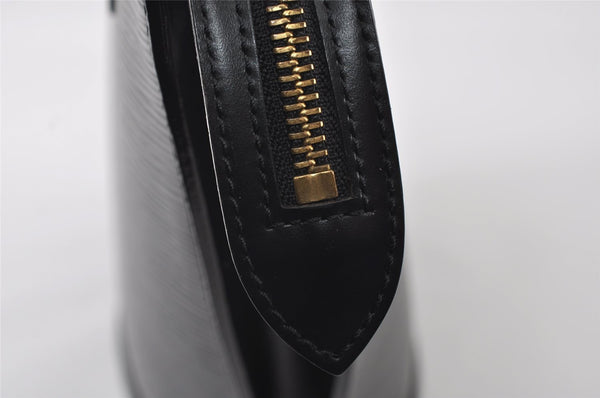 Authentic Louis Vuitton Epi Saint Jacques Hand Bag Black M52272 LV 6182I