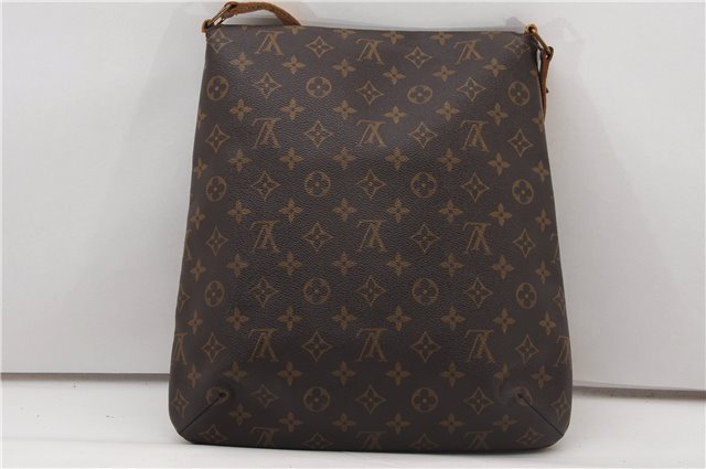 Authentic Louis Vuitton Monogram Musette Shoulder Cross Body Bag M51256 LV 6185F