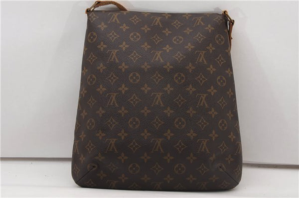 Authentic Louis Vuitton Monogram Musette Shoulder Cross Body Bag M51256 LV 6185F