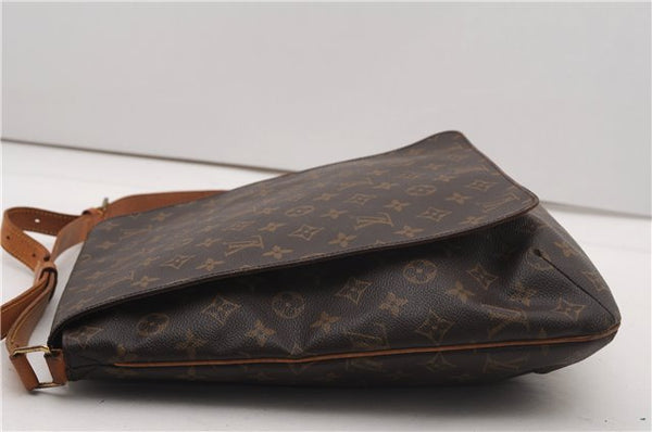 Authentic Louis Vuitton Monogram Musette Shoulder Cross Body Bag M51256 LV 6185F