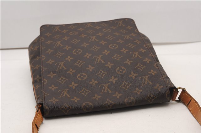Authentic Louis Vuitton Monogram Musette Shoulder Cross Body Bag M51256 LV 6185F