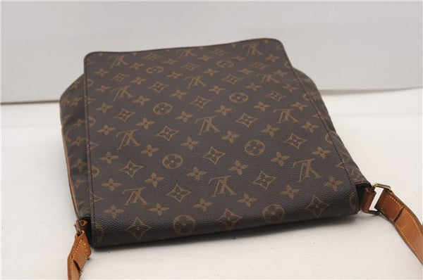 Authentic Louis Vuitton Monogram Musette Shoulder Cross Body Bag M51256 LV 6185F