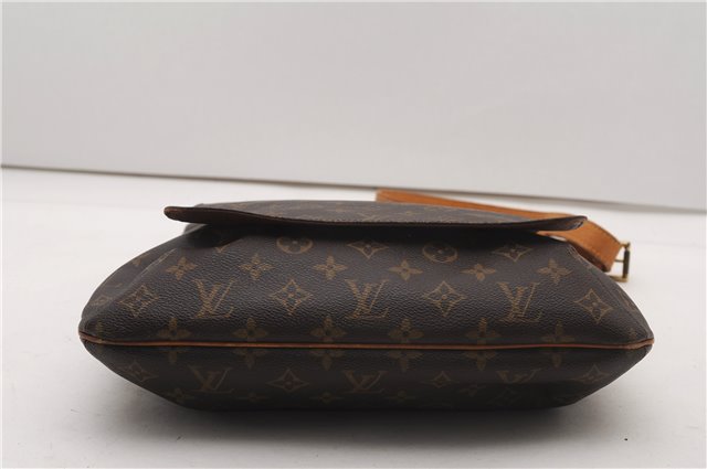 Authentic Louis Vuitton Monogram Musette Shoulder Cross Body Bag M51256 LV 6185F