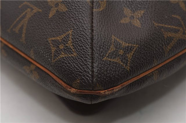 Authentic Louis Vuitton Monogram Musette Shoulder Cross Body Bag M51256 LV 6185F
