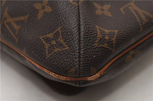 Authentic Louis Vuitton Monogram Musette Shoulder Cross Body Bag M51256 LV 6185F