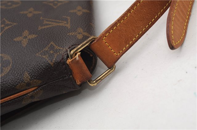 Authentic Louis Vuitton Monogram Musette Shoulder Cross Body Bag M51256 LV 6185F