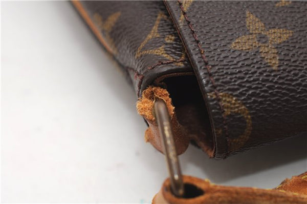 Authentic Louis Vuitton Monogram Musette Shoulder Cross Body Bag M51256 LV 6185F