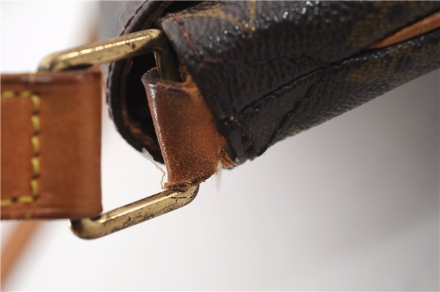 Authentic Louis Vuitton Monogram Musette Shoulder Cross Body Bag M51256 LV 6185F