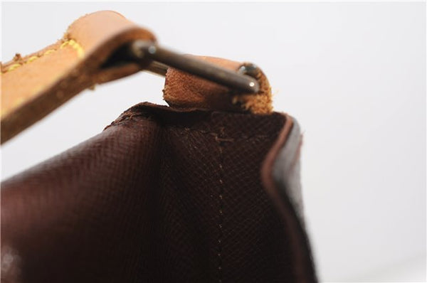 Authentic Louis Vuitton Monogram Musette Shoulder Cross Body Bag M51256 LV 6185F